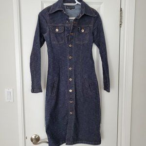 Nobody Denim dark wash denim dress